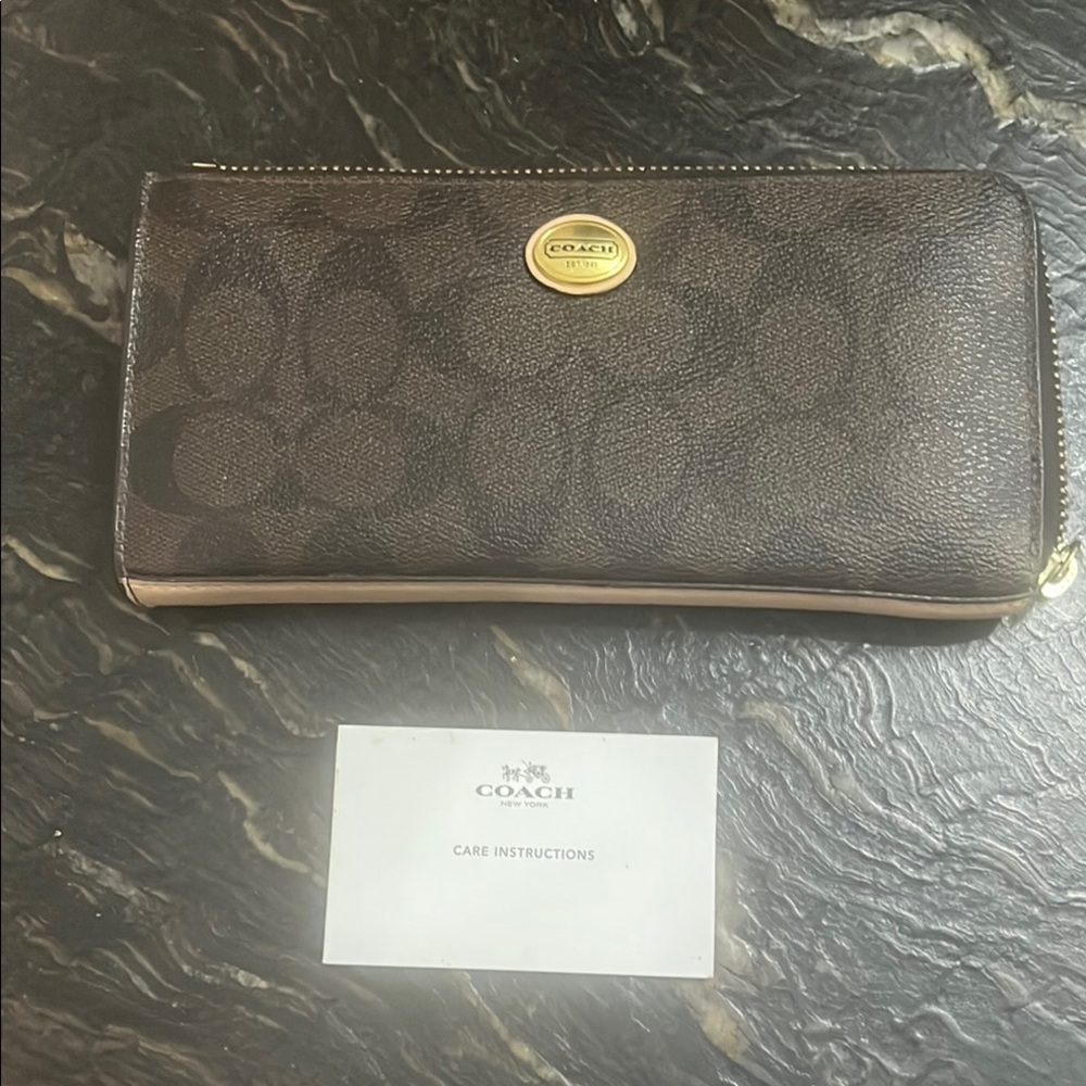 Coach Brown Wallet